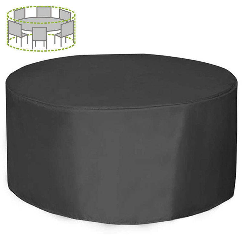 Outdoor Furniture Protector - غطاء أثاث دائري بـ 12 مقاسًا،