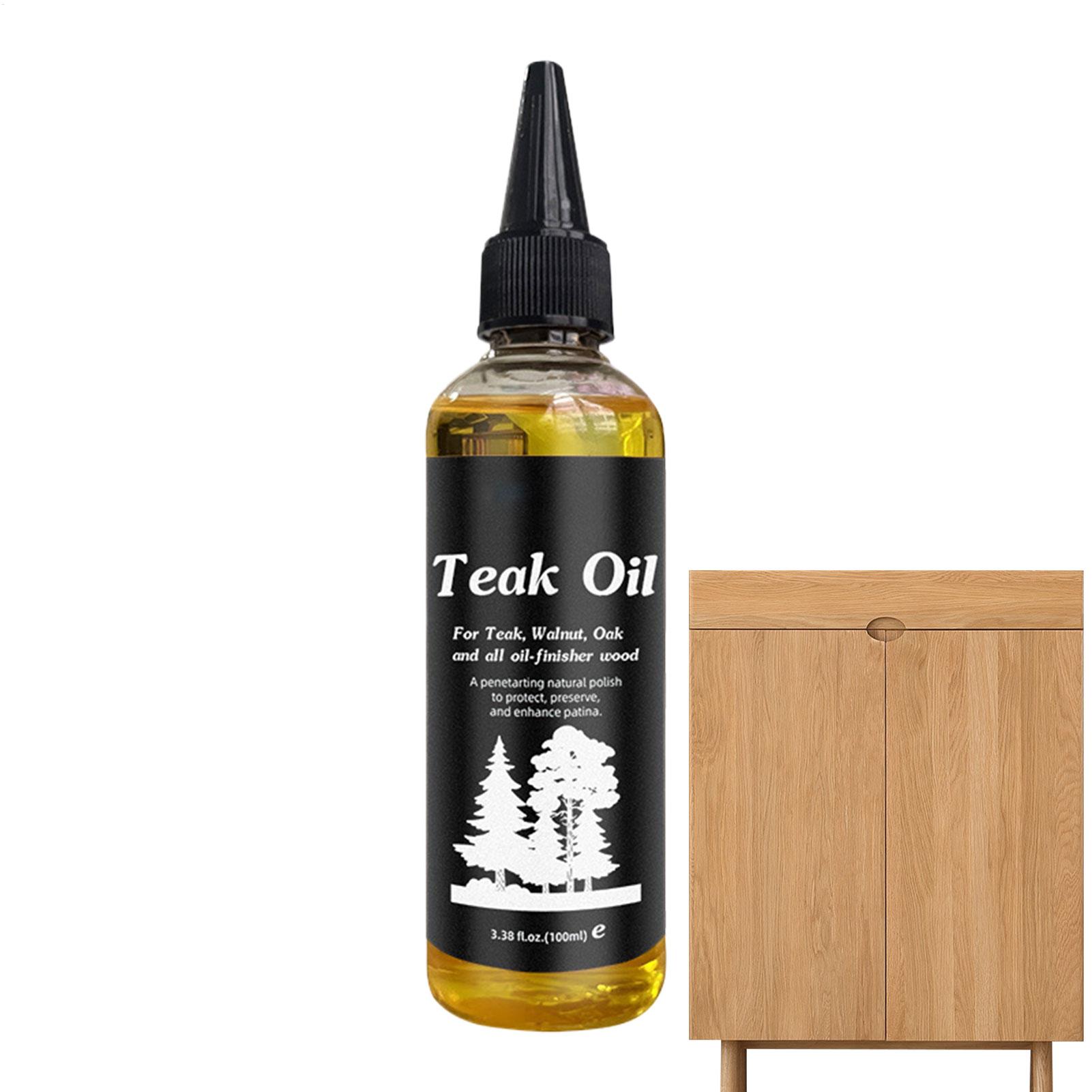 Outdoor Furniture Oil Teak - زيت أثاث طبيعي 100 مل، مغذي