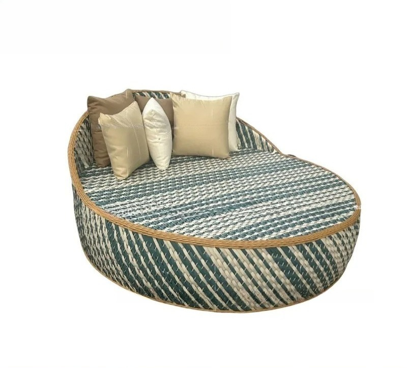 Outdoor Furniture Hotel - أريكة خارجية مخصصة، كرسي إبداعي منسوج
