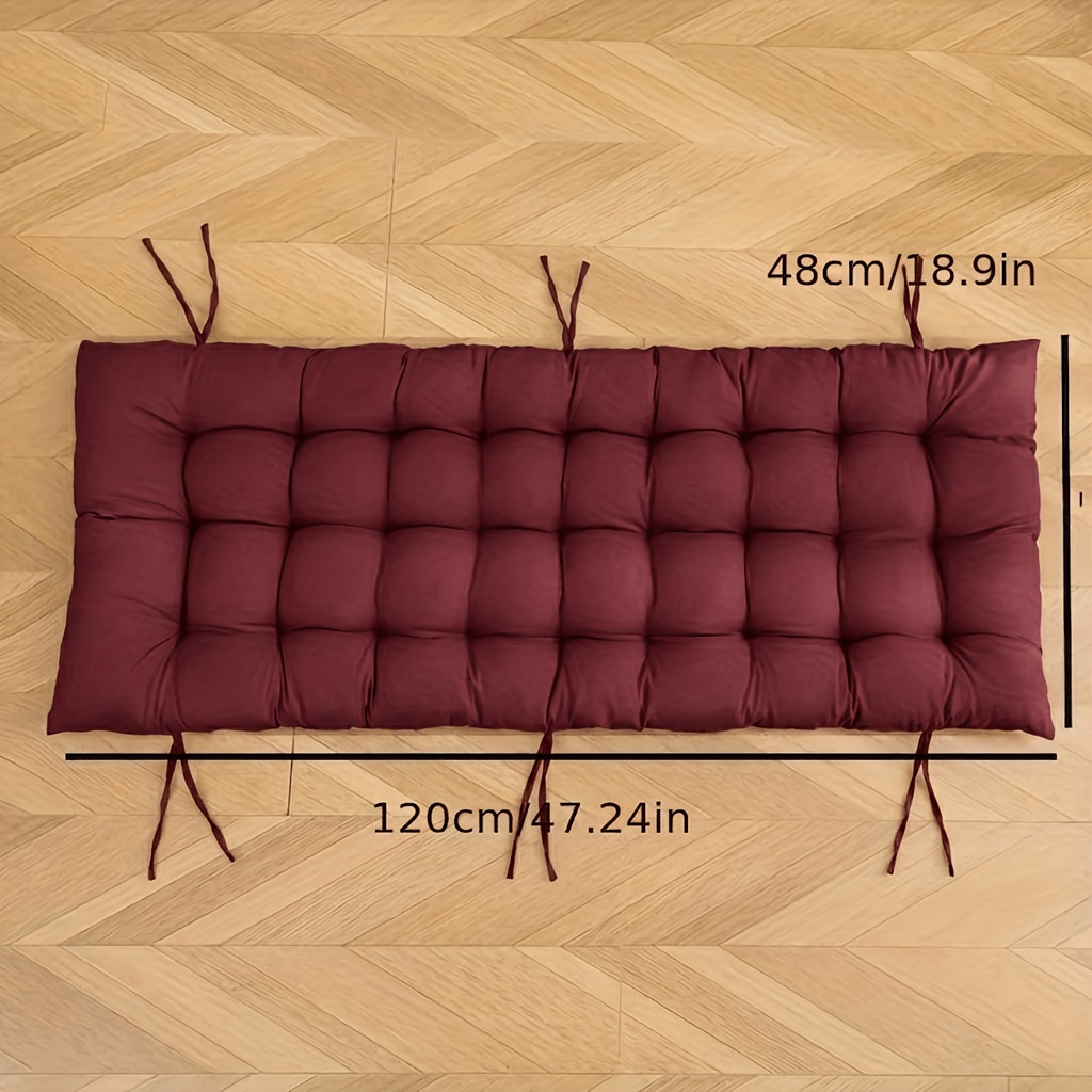 Outdoor Furniture Upholstery - وسائد مقاعد أريكة 120×48 سم دافئة