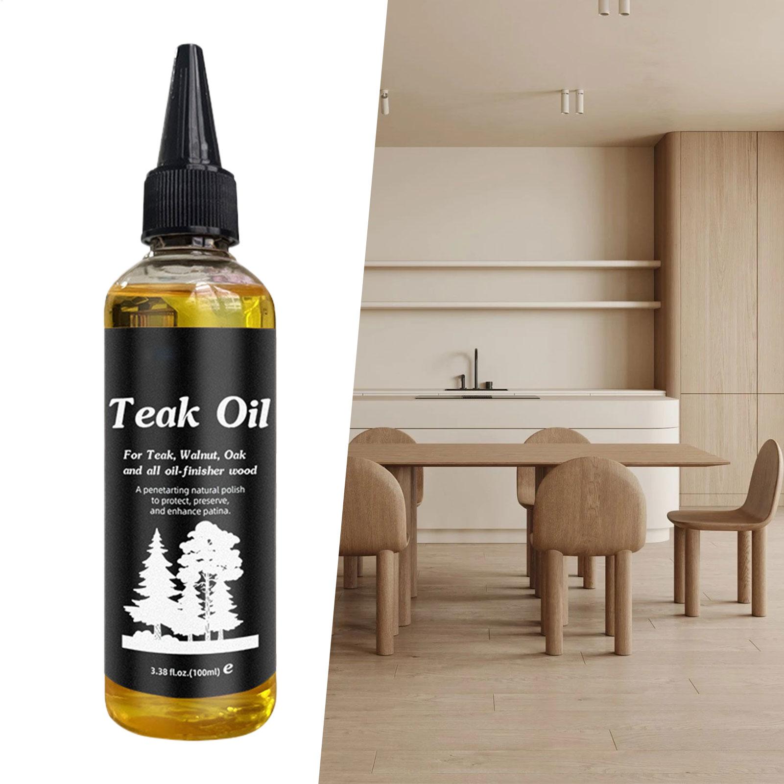 Outdoor Furniture Oil Teak - زيت أثاث خشبي 100 مل، ملمع