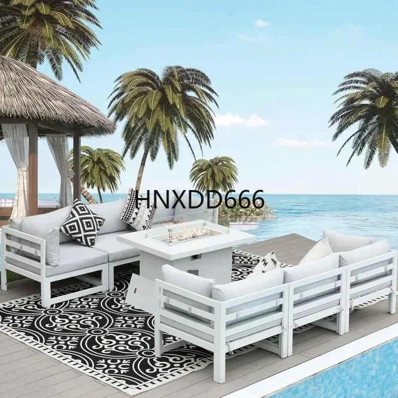 طقم جلوس خارجي من الألومنيوم م - مراجعة Outdoor Furniture Fire Pit وسعره
