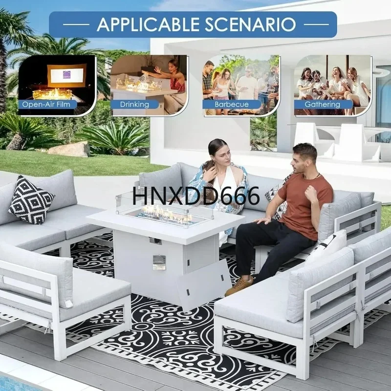 طقم جلوس خارجي من الألومنيوم م - مراجعة Outdoor Furniture Fire Pit وسعره