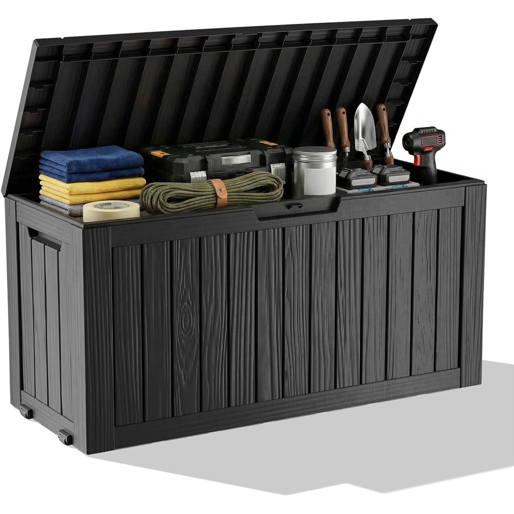 صندوق تخزين خارجي مقاوم للماء  - مراجعة Outdoor Furniture Wooden وسعره