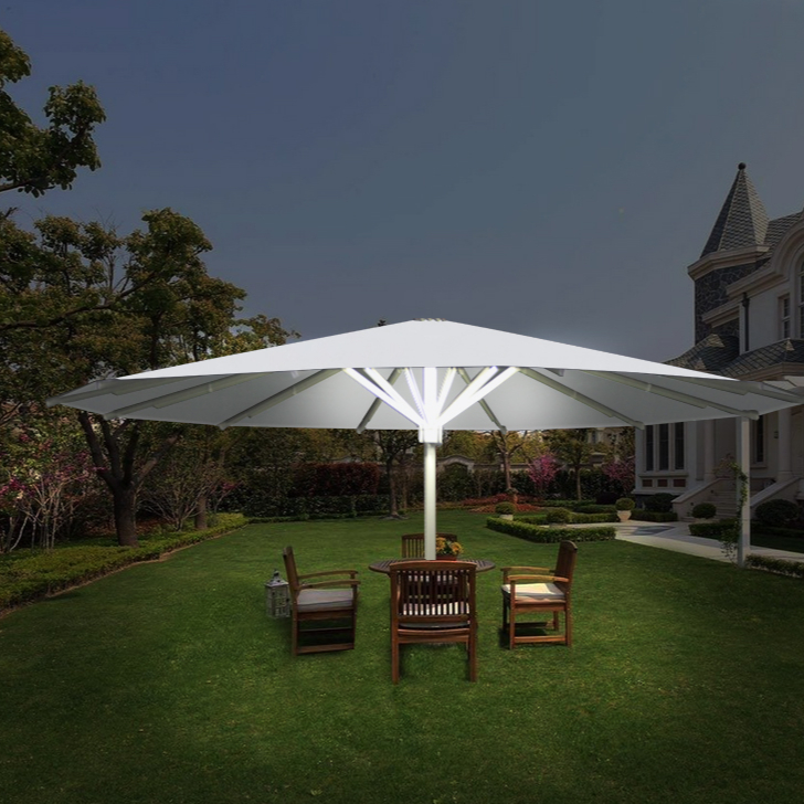 مظلة LED كبيرة للأثاث الخارجي  - مراجعة Outdoor Furniture Hotel وسعره