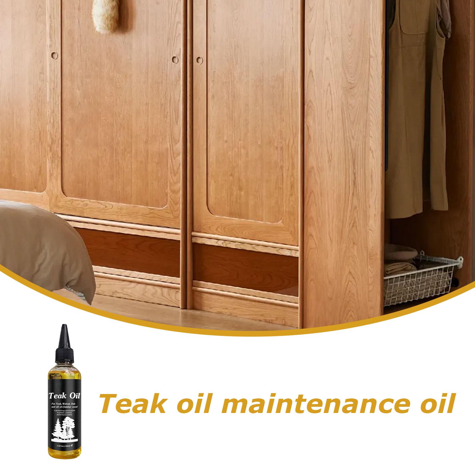 زيت أثاث طبيعي 100 مل، مغذي ول - مراجعة Outdoor Furniture Oil Teak وسعره