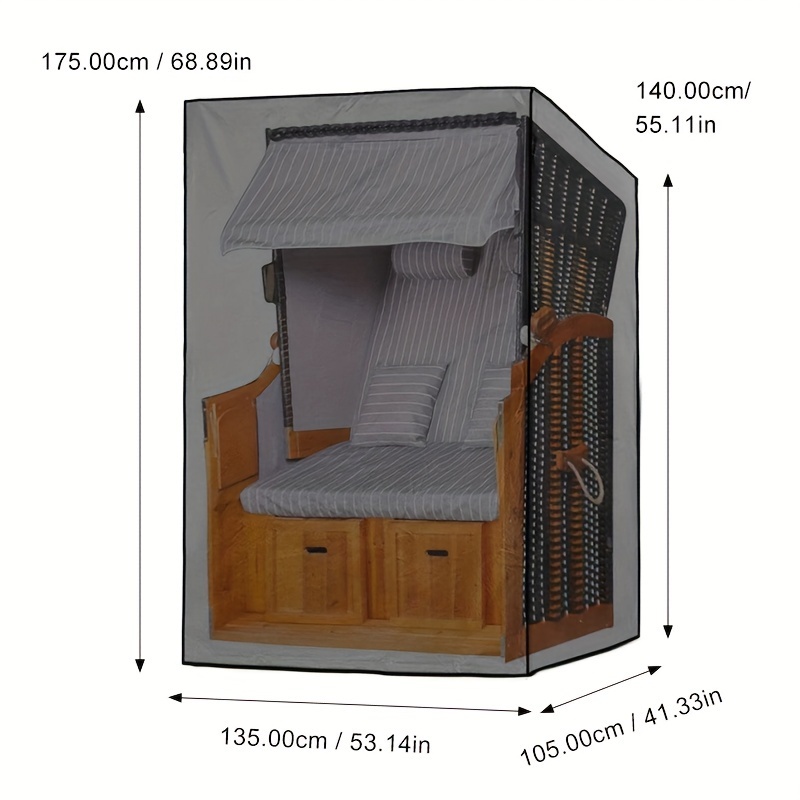 غطاء أثاث خارجي أسود من قطعة و - مراجعة Outdoor Furniture Protector وسعره