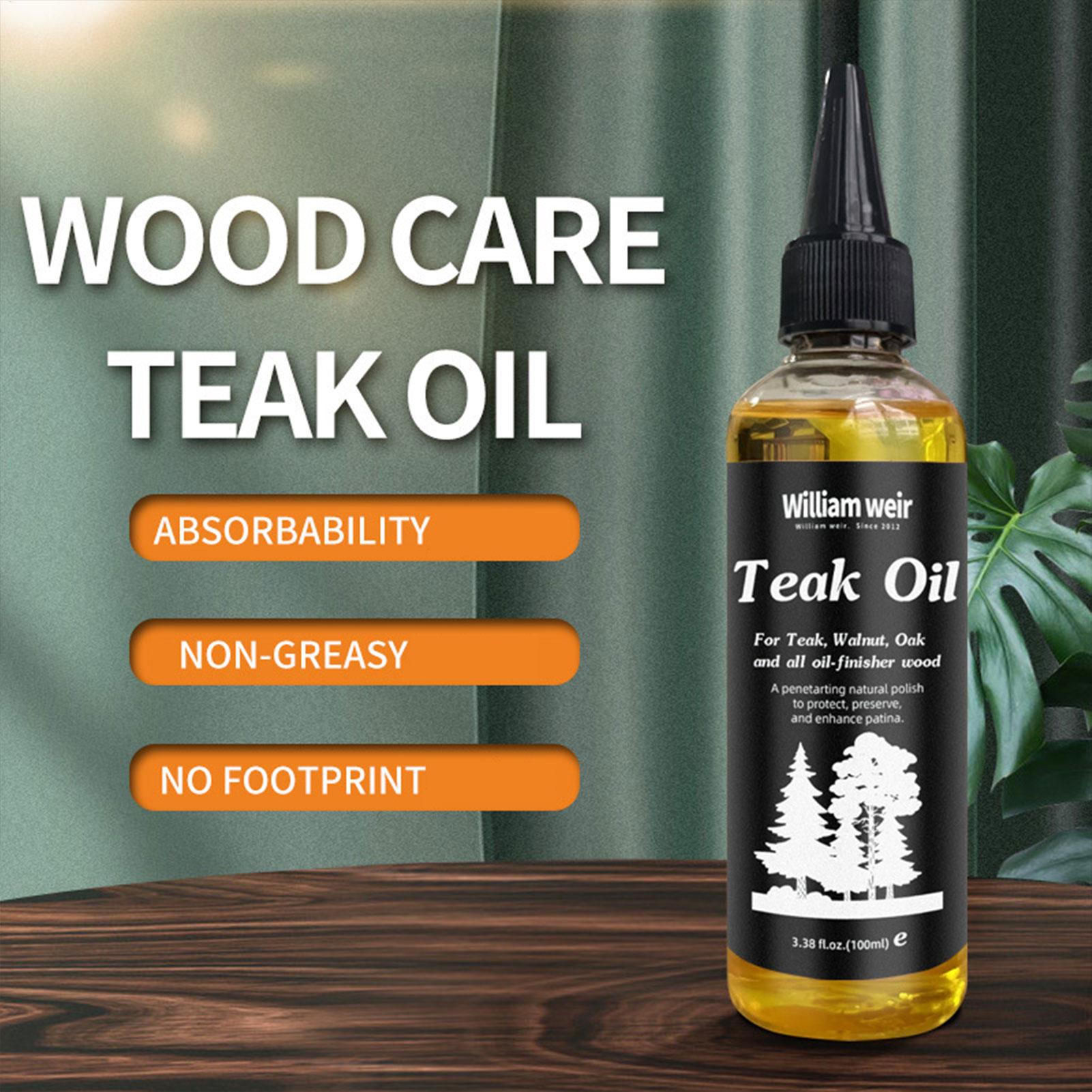 زيت خشب الساج 100 مل لتلميع وت - مراجعة Outdoor Furniture Oil Teak وسعره
