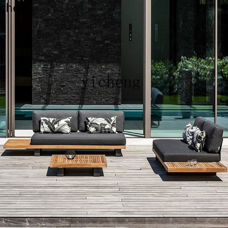 أريكة خشب الساج الخارجية من HY - مراجعة Outdoor Furniture Hotel وسعره